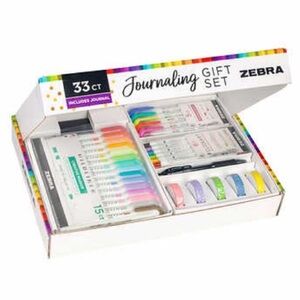 Zebra Journaling Gift Set